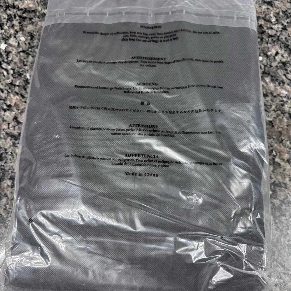 Black Garment Bag 40